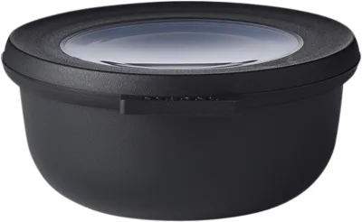 Mepal Cirqula 350 ml, saladier à compartiments coloris noir