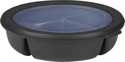 Bol à bento Mepal Cirqula (250+250+500 ml) coloris noir