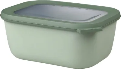 Bol multi-usage rectangulaire Cirqula de 1 500 ml coloris sauge