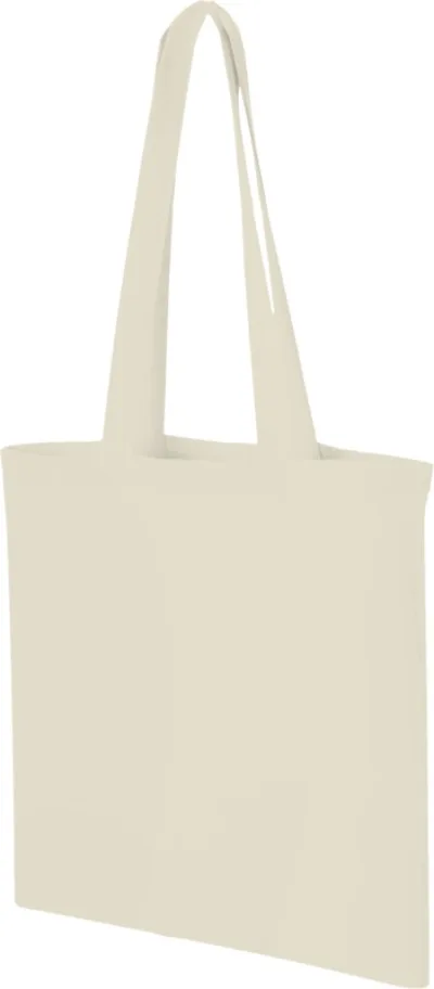 Sac shopping coton Carolina 100 gr/m² 7L personnalisé avec votre logo — sac publicitaire Perstil Lyon