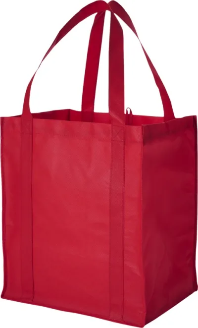 Sac shopping non tissé Liberty 29L coloris rouge
