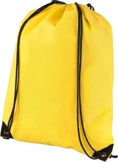 Sac à dos premium non tissé Eco 5L coloris jaune