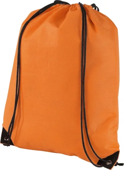 Sac à dos premium non tissé Eco 5L coloris orange