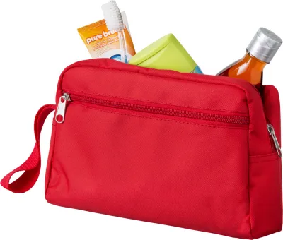 Trousse de toilette Transit coloris rouge