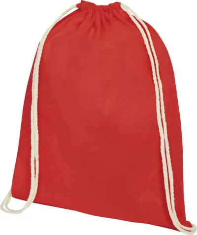 Sac premium coton Oregon 5L coloris rouge