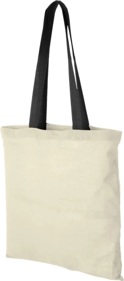 Sac coton Nevada 100 gr/m² avec poignées de couleur 7L personnalisé avec votre logo — sac publicitaire Perstil Lyon