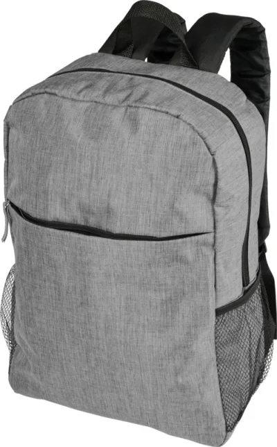 Sac à dos pour ordinateur portable 15" Hoss 18L coloris gris chiné moyen