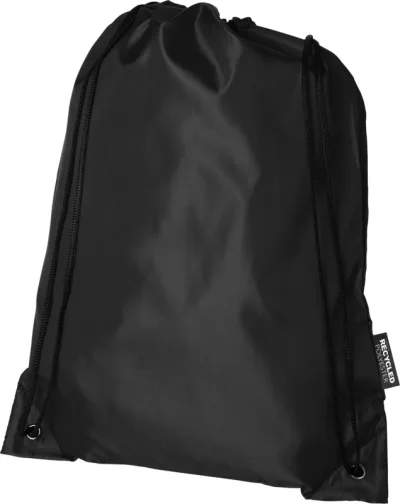 Sac à dos RPET Oriole avec cordon de serrage 5L personnalisé avec votre logo — sac publicitaire Perstil Lyon