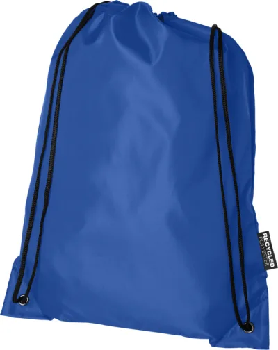 Sac à dos RPET Oriole avec cordon de serrage 5L coloris bleu royal