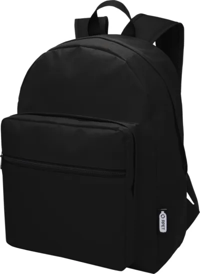 Sac à dos Retrend en RPET 16L coloris noir