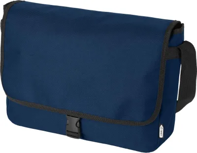 Sacoche à bandoulière Retrend en plastique recyclé 6L coloris marine