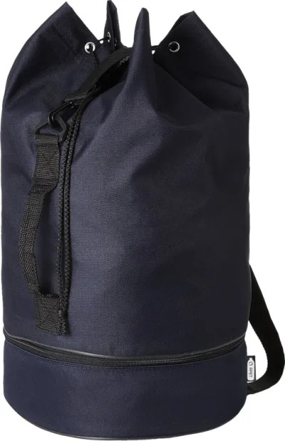 Sac marin Retrend en plastique recyclé 35L coloris marine