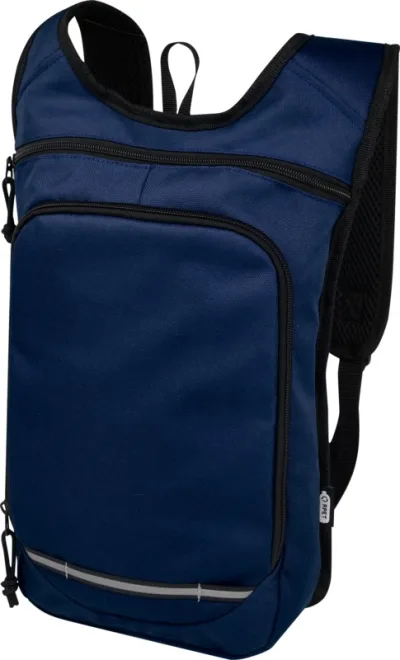 Sac à dos Trails RPET GRS de 6,5 L pour l'extérieur coloris marine