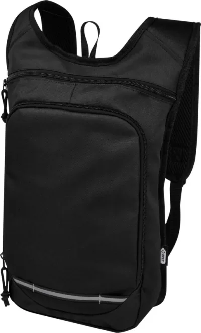 Sac à dos Trails RPET GRS de 6,5 L pour l'extérieur coloris noir