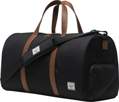 Sac de sport Herschel Novel™, recyclé, de 43 L coloris noir