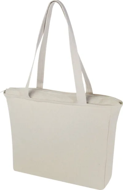 Sac shopping Trace Weekender recyclé 500 g/m² Aware™ coloris flocons d’avoine