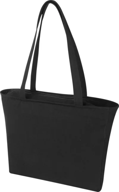 Sac shopping Trace Weekender recyclé 500 g/m² Aware™ coloris noir