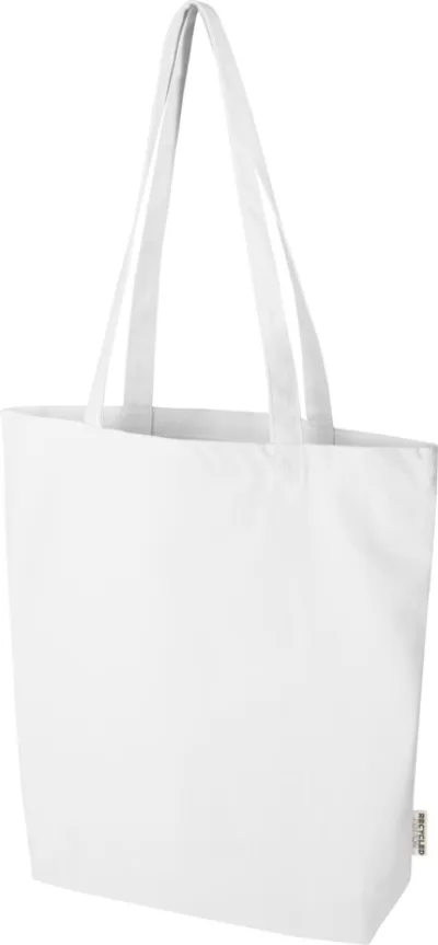 Sac shopping Florida certifié GRS 270 g/m² 10L coloris blanc