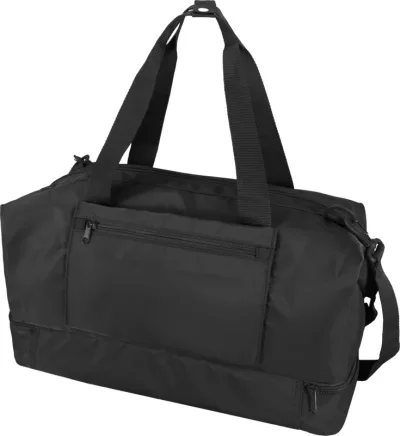 Sac de voyage Trip Aware™ de 42 L en matériaux recyclés coloris noir
