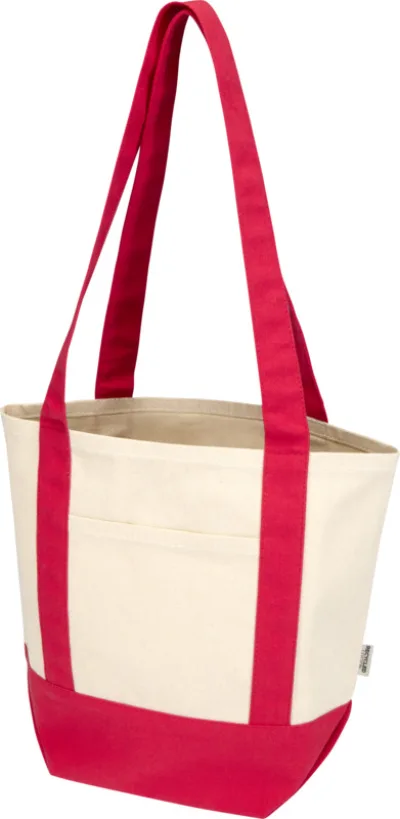 Mini sac shopping Sam en coton recyclé GRS 320 g/m2 personnalisé avec votre logo — sac publicitaire Perstil Lyon