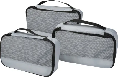 Cubes de rangement recyclés Jet GRS - lot de 3 personnalisé avec logo — Perstil Lyon