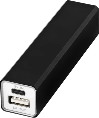 Batterie de secours Volt 2 200 mAh personnalisé avec votre logo — objet high-tech publicitaire Perstil Lyon