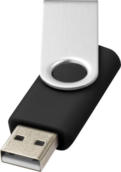 Clé USB basic 16 Go Rotate personnalisé avec votre logo — objet high-tech publicitaire Perstil Lyon