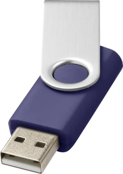 Clé USB basic 16 Go Rotate coloris bleu royal