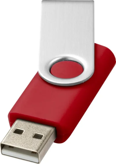 Clé USB basic 16 Go Rotate coloris rouge