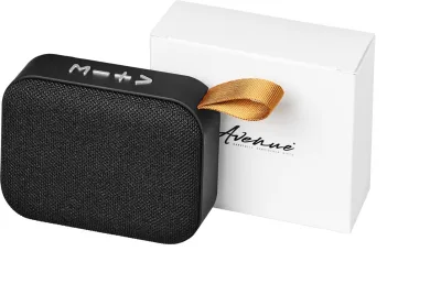 Enceinte Bluetooth® en tissu Fashion coloris noir