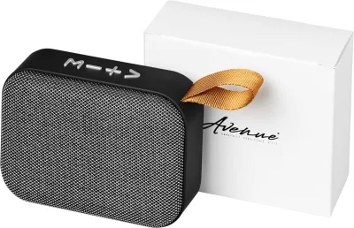 Enceinte Bluetooth® en tissu Fashion coloris gris