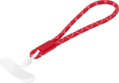 Bracelet de smartphone Arich en plastique recyclé coloris rouge