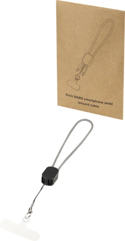 Lanyard Arich coloris noir