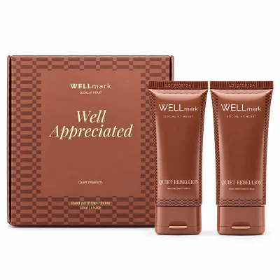 Coffret Wellmark 70 ml coloris marron