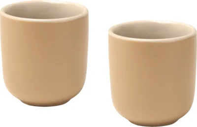 Tasses Male 90 ml coloris flocons d’avoine