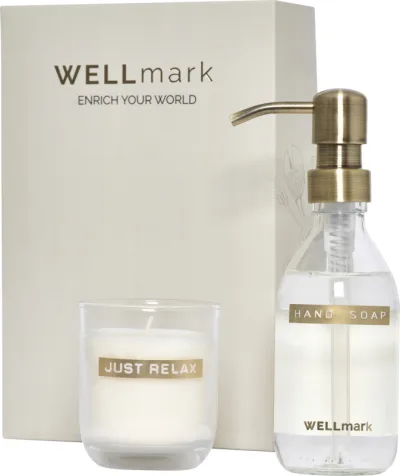 Distributeur Wellmark 250 ml coloris blanc