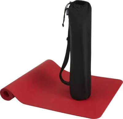 Tapis de yoga Virabha en TPE recyclé personnalisé avec logo — Perstil Lyon