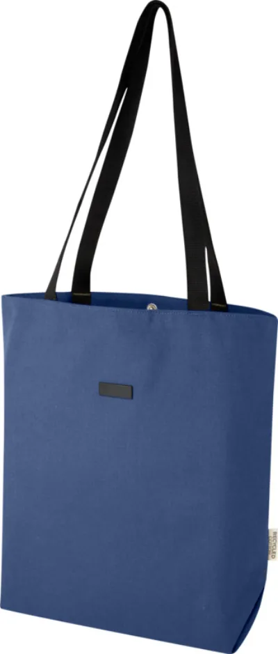 Sac shopping Joey de 14 L en toile recyclée GRS personnalisé avec logo — Perstil Lyon