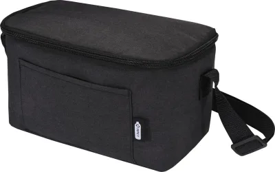 Sac isotherme 6 canettes Tundra en rPET certifié GRS 5L coloris mélange anthracite