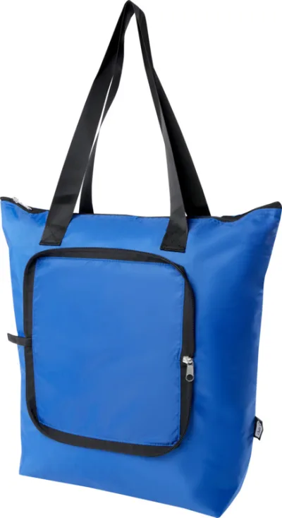Sac isotherme pliable EcoFold de 15 L en RPET coloris bleu royal