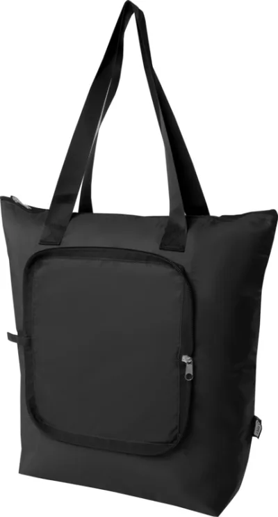 Sac isotherme pliable EcoFold de 15 L en RPET coloris noir