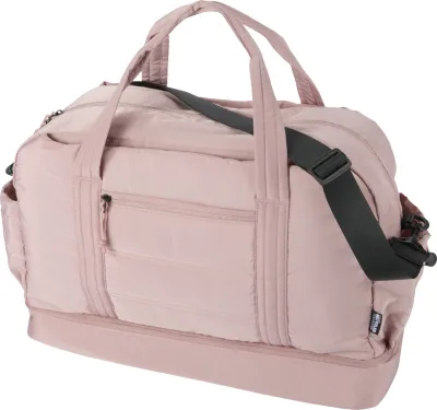 Sac Puffer coloris rose poudré
