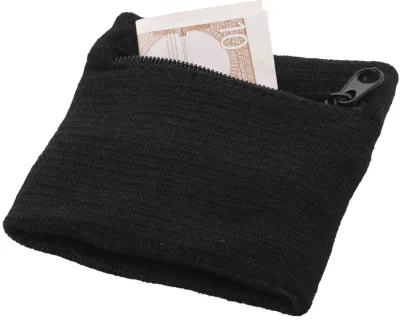 Poignet éponge avec zipper personnalisé avec logo — Perstil Lyon