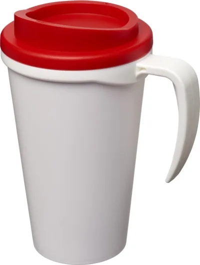 Mug isolant Americano® grande 350ml coloris rouge