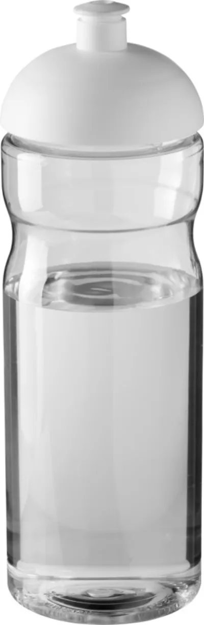 Bidon H2O Active® Base 650ml avec couvercle dôme coloris blanc