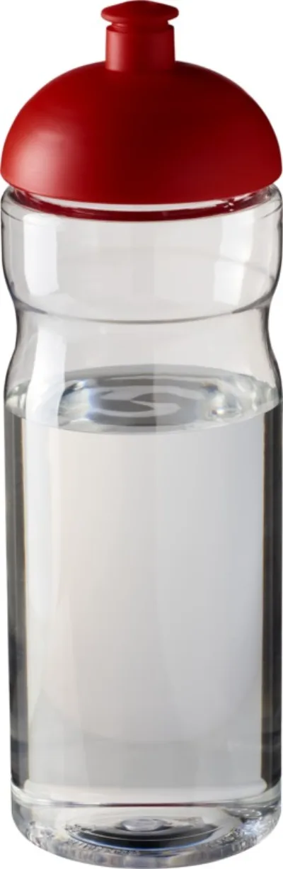Bidon H2O Active® Base 650ml avec couvercle dôme coloris rouge