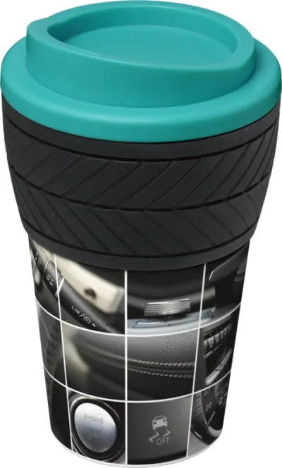 Gobelet isolant Brite-Americano® pneu 350ml coloris vert eau