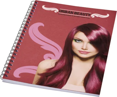 Carnet de notes spirales Desk-Mate® A5 coloré coloris rouge
