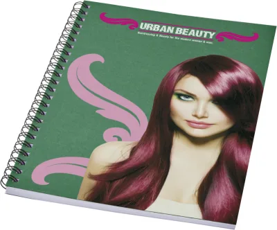 Carnet de notes spirales Desk-Mate® A5 coloré coloris vert bruyère