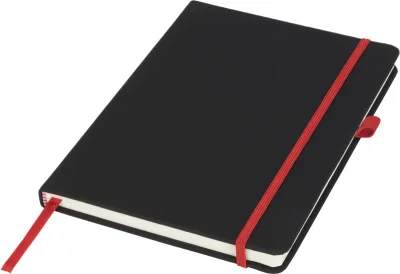 Carnet de notes M Noir coloris rouge